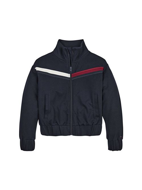 GLOBAL STRIPE ZIP THROUGH TOMMY HILFIGER | KG0KG07374T/DW5